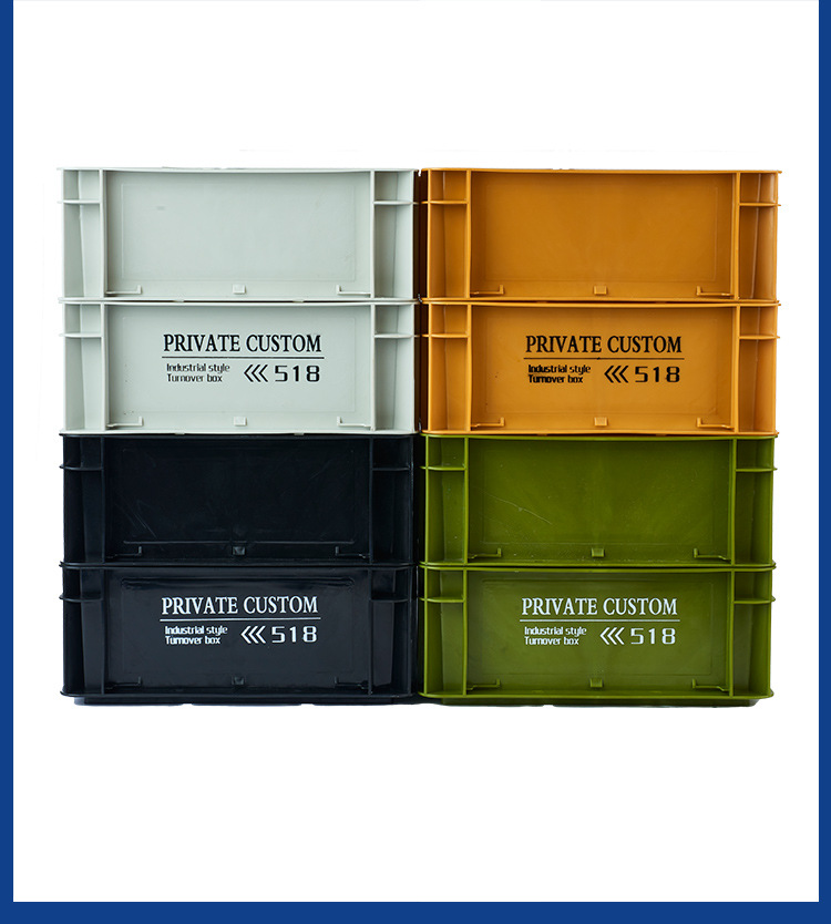 Wholesale industrial-style plastic EU turnover boxes, thickened desktop storage boxes, Japanese-style fish tank filter boxes, hardware toolboxes pic 12
