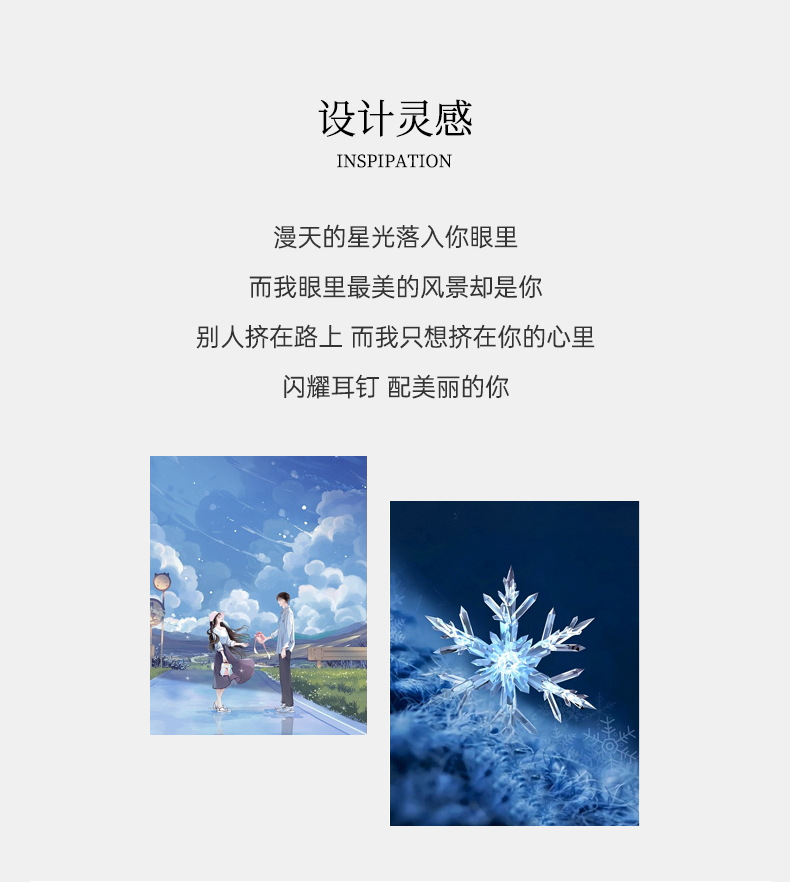 Zhuoheng Select 925 earrings with a high-end feel, one-carat white Moissan four-prong stud earrings, simple autumn and winter pure silver earrings pic 2