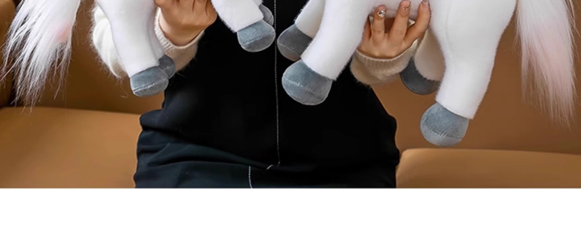 马年吉祥物仿真小马公仔毛绒玩具可爱生肖马玩偶布娃娃活动礼品详情10