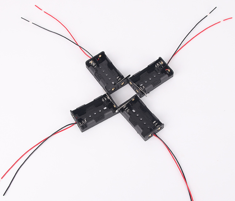 Factory direct sales of battery boxes for knife switches, No. 5 batteries, 2-cell battery boxes, single, three or four cells, small accessories pic 5