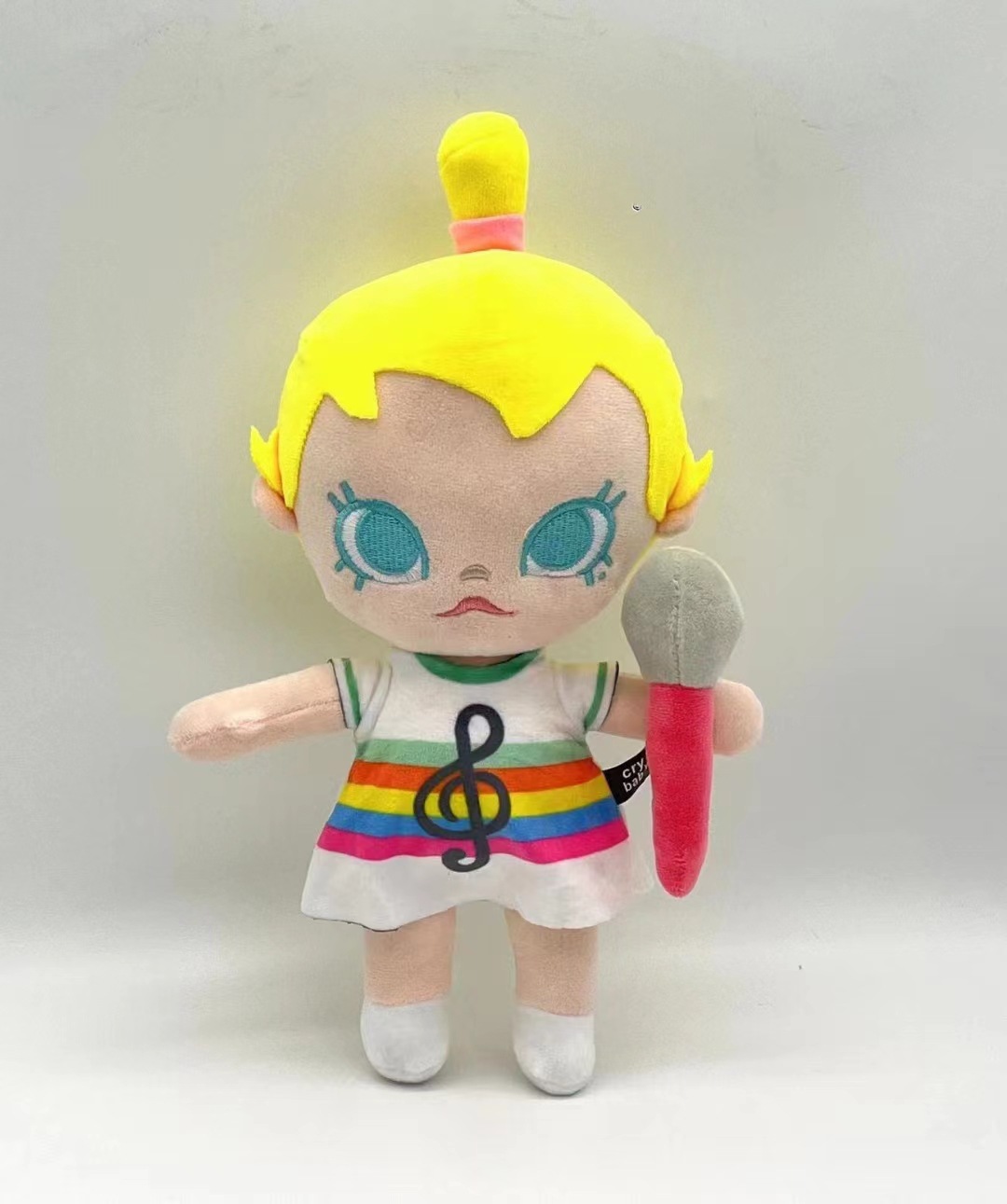 新款变身哭娃公仔crybaby可爱泡泡玛特毛绒玩具挂件玩偶嘟嘟女孩详情18