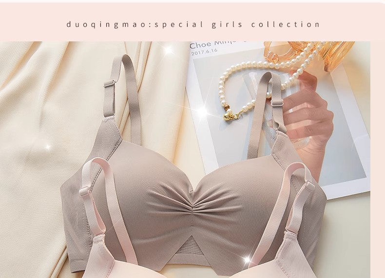 大胸显小胸内衣超薄款女无痕收副乳防下垂聚拢上托文胸罩夏季详情25