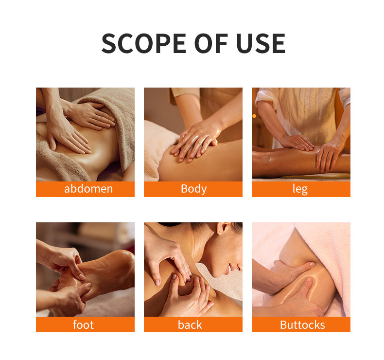 Cross-border Turmeric Massage Essential Oil Moisturizes, Unblocks meridians and generates heat. Foreign trade Ginger essential Oil Body Massage and Gua Sha Oil 200ml pic 11