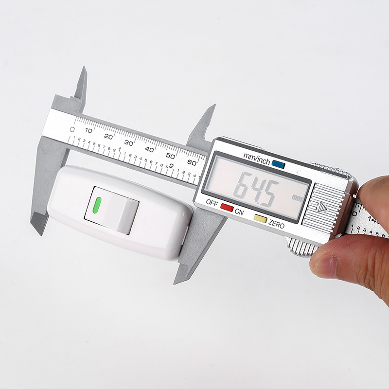 Wholesale of white headboard switch, high-power dual-outlet push-button switch, single-control wiring switch for table lamp pic 9