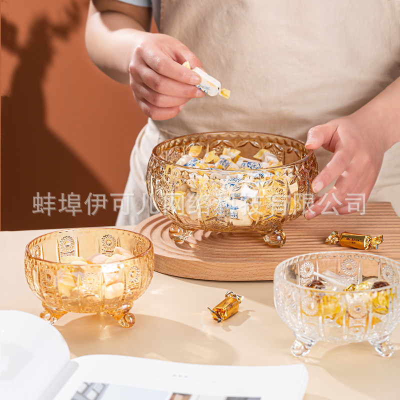 玻璃罐糖果罐香薰蜡烛罐干果罐收纳摆件储物盒首饰品盒消磁碗详情10