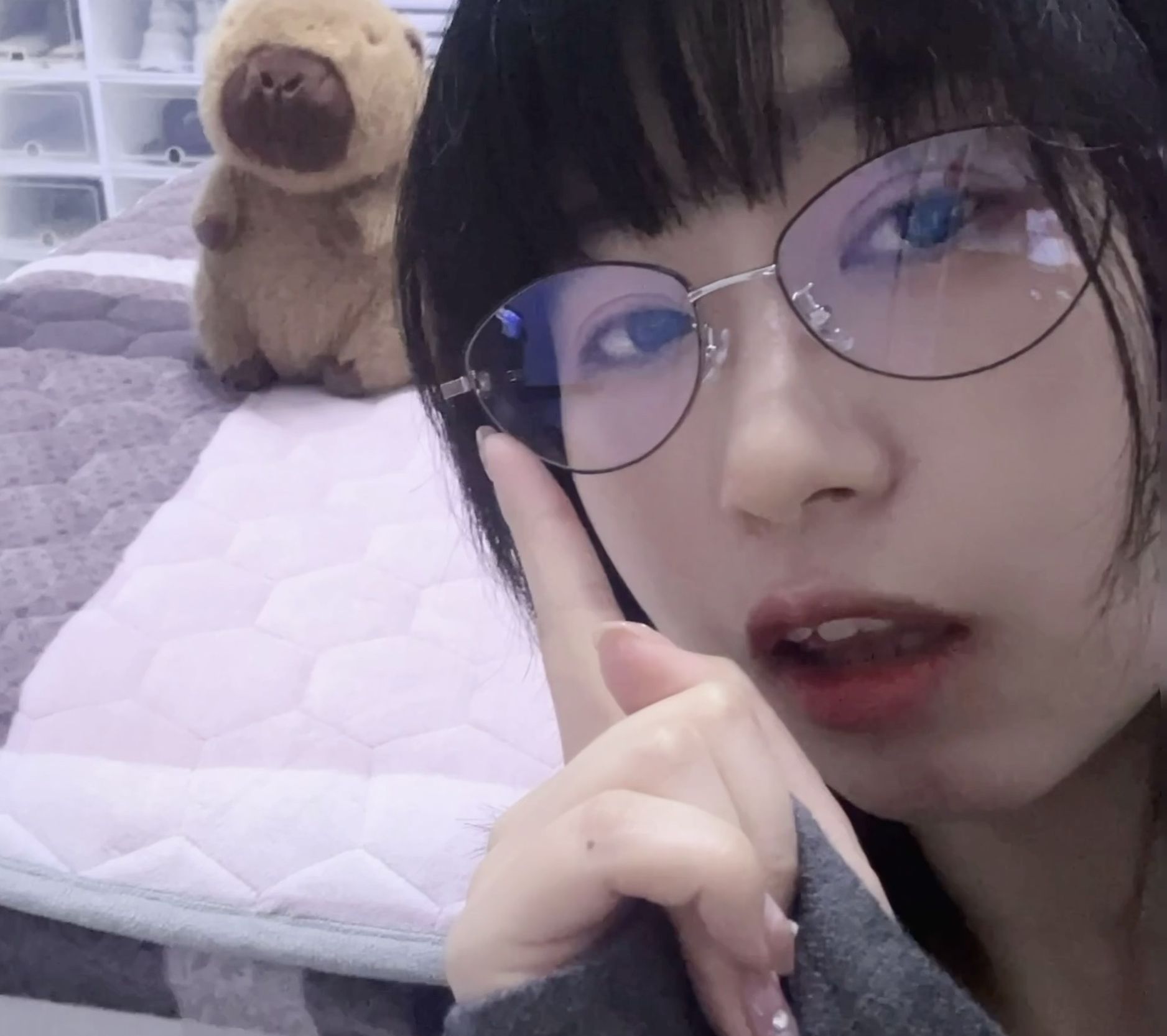 超轻金属细边近视眼镜框女 国风猫眼复古平光镜可配度数批发58166详情5