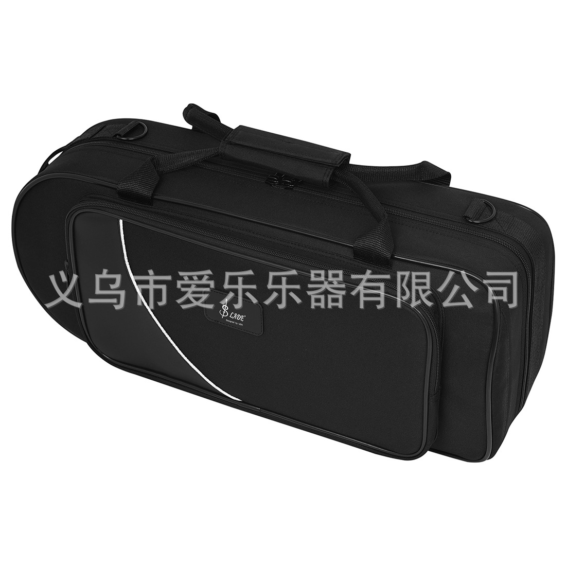 SLADE bolsa de trompeta de tela oxford mochila de hombro resistente bolsa crossbody de trompeta portátil instrumento de viento de metal caja de trompeta pic 12