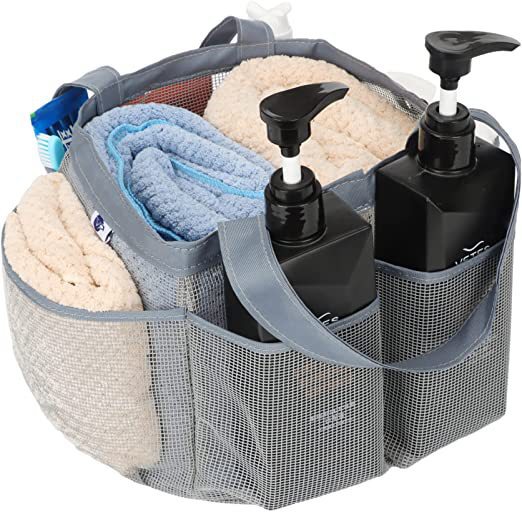 Travel portable hand-held beach bag, mesh toiletry bag, fitness bath bag, storage bag and makeup bag pic 3