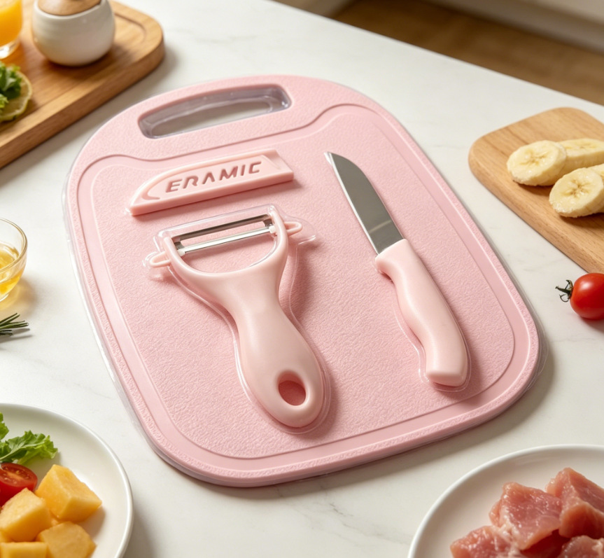 Fruit knife, household stainless steel peeler, two-in-one safe dormitory, portable sharp folding knife for students pic 3