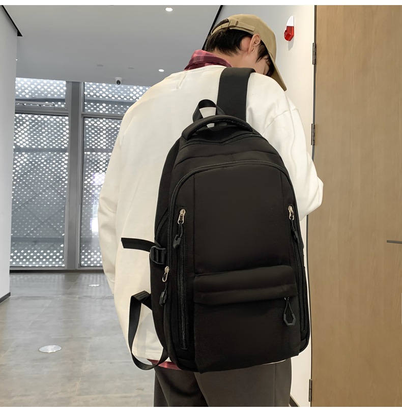 初高中小学生大容量书包可做logo印字批发补课培训班广告儿童书包详情28