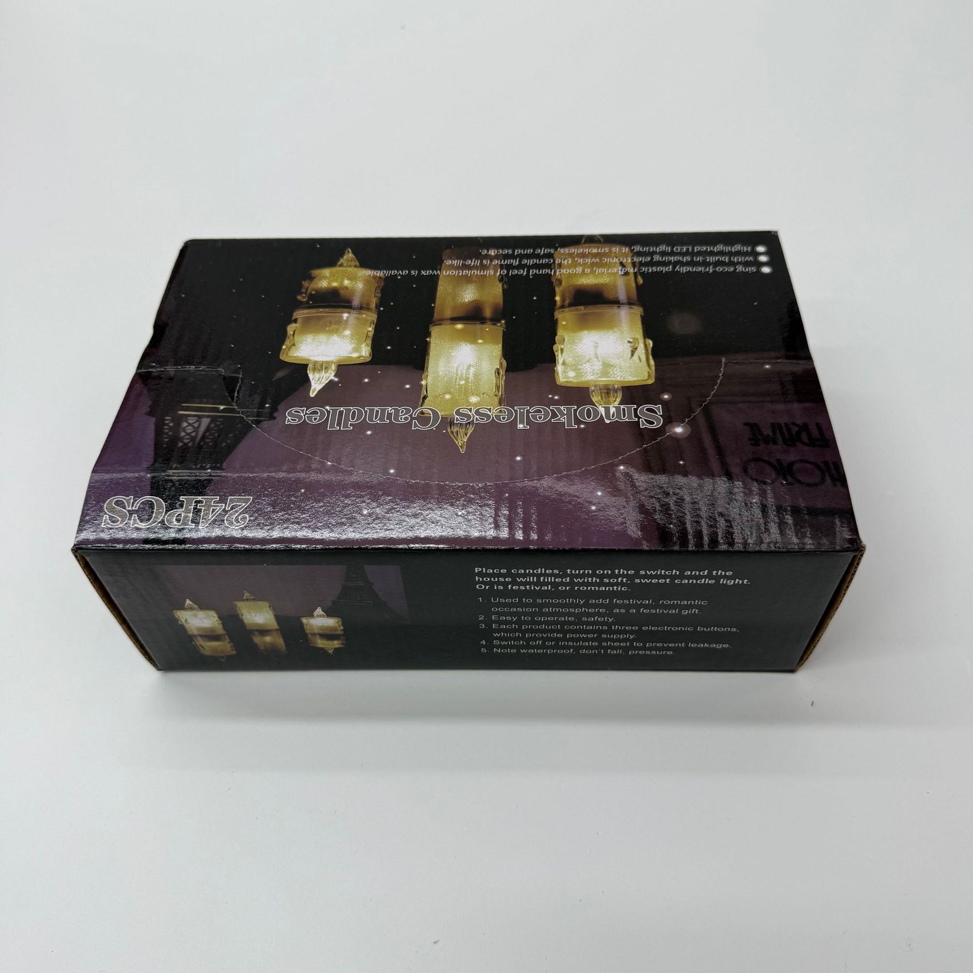 New Year LED electronic candle lights, birthday proposal, indoor room scene atmosphere decoration props, decorative lights pic 8