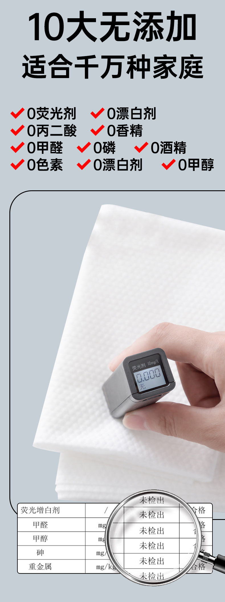 Customized kitchen wet wipes for foreign trade, powerful oil-removing and stain-removing cleaning wet wipes, thickened and durable kitchen cleaning wet wipes pic 10