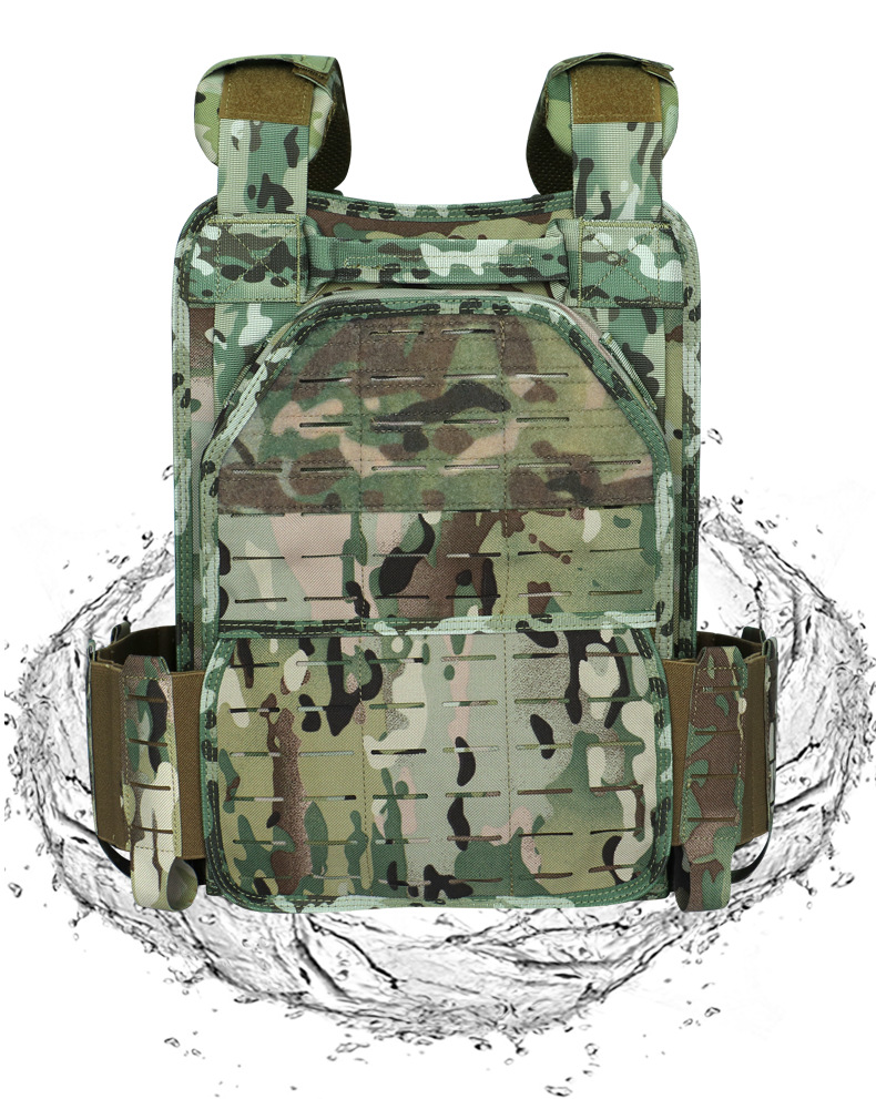 Yitu Cross-border Tactical Vest, outdoor laser quick-release vest, multi-functional field battle wear-resistant and breathable training suit pic 10