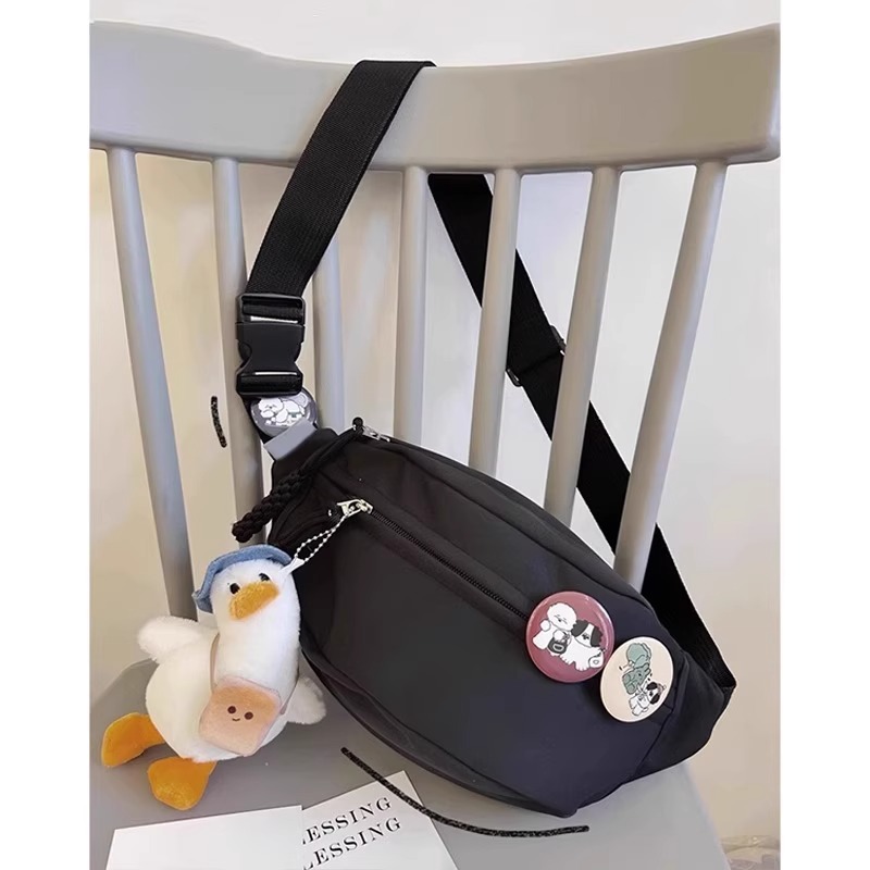 斜挎包女款潮流胸包女生运动单肩包女手机ins小挎包背包腰包新款详情10