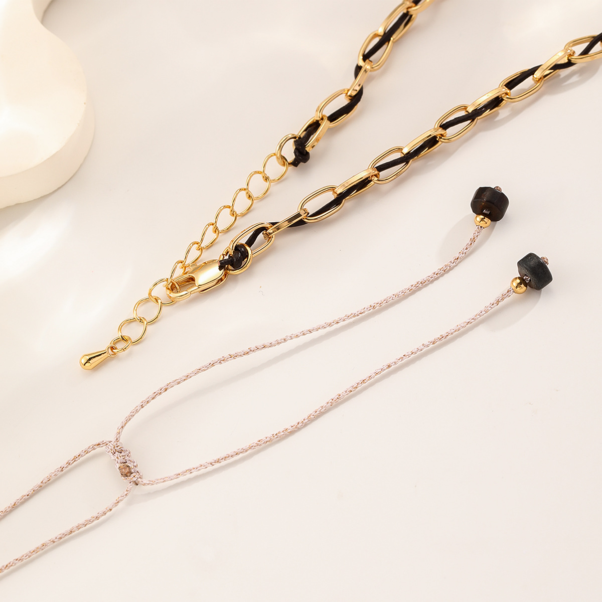 Nasha Cross-border best-selling high-end Maillard amber beaded long necklace accessory for women, natural stone necklace for women pic 10