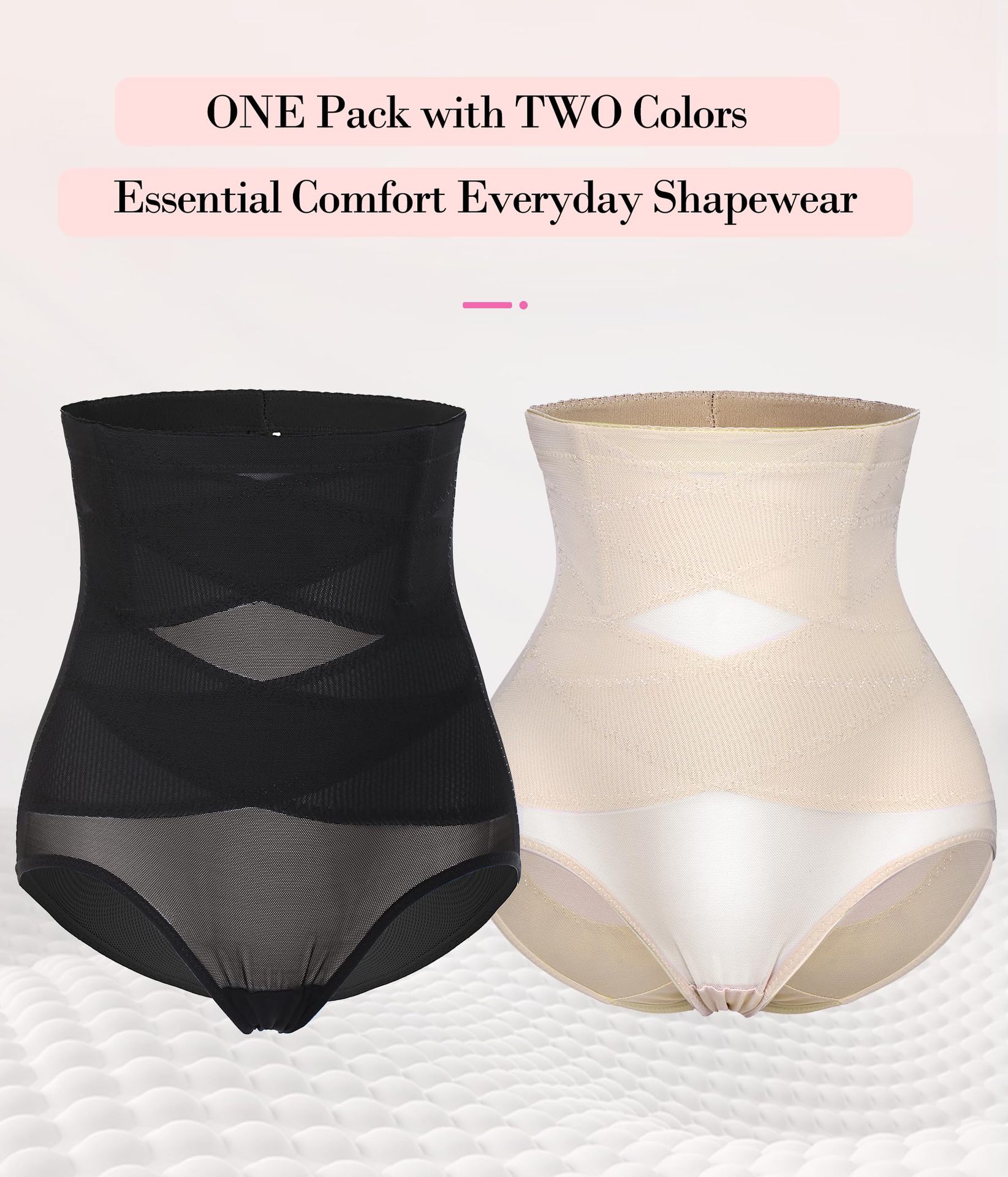 亚马逊薄款美体塑形连体衣提臀收腰收腹内裤女无痕性感塑身束腰裤详情5