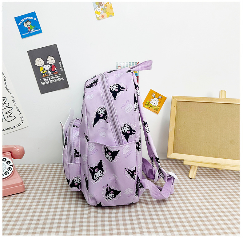 卡通幼儿园书包儿童宝宝小背包3-6岁school bag可爱库洛米双肩包详情7