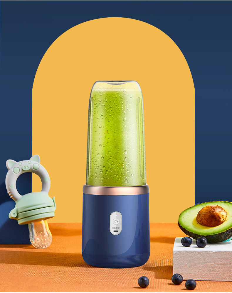Cross-border juicer, portable rechargeable small juicer cup, household wholesale multi-functional juice blender, juicer pic 22