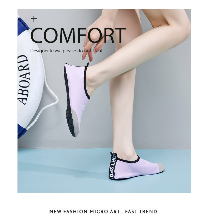 沙滩鞋男女潜水加厚鞋底涉水溯溪防滑外贸漂流鞋浮潜游泳鞋瑜伽鞋详情9