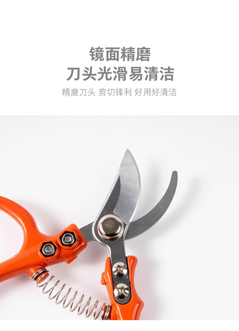 佰世园艺省力修枝剪果树枝修剪工具批发五金剪刀详情8