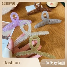 赵露思同款发夹咖色系侧边发卡刘海夹前额鸭嘴夹新款时尚简约发饰详情94