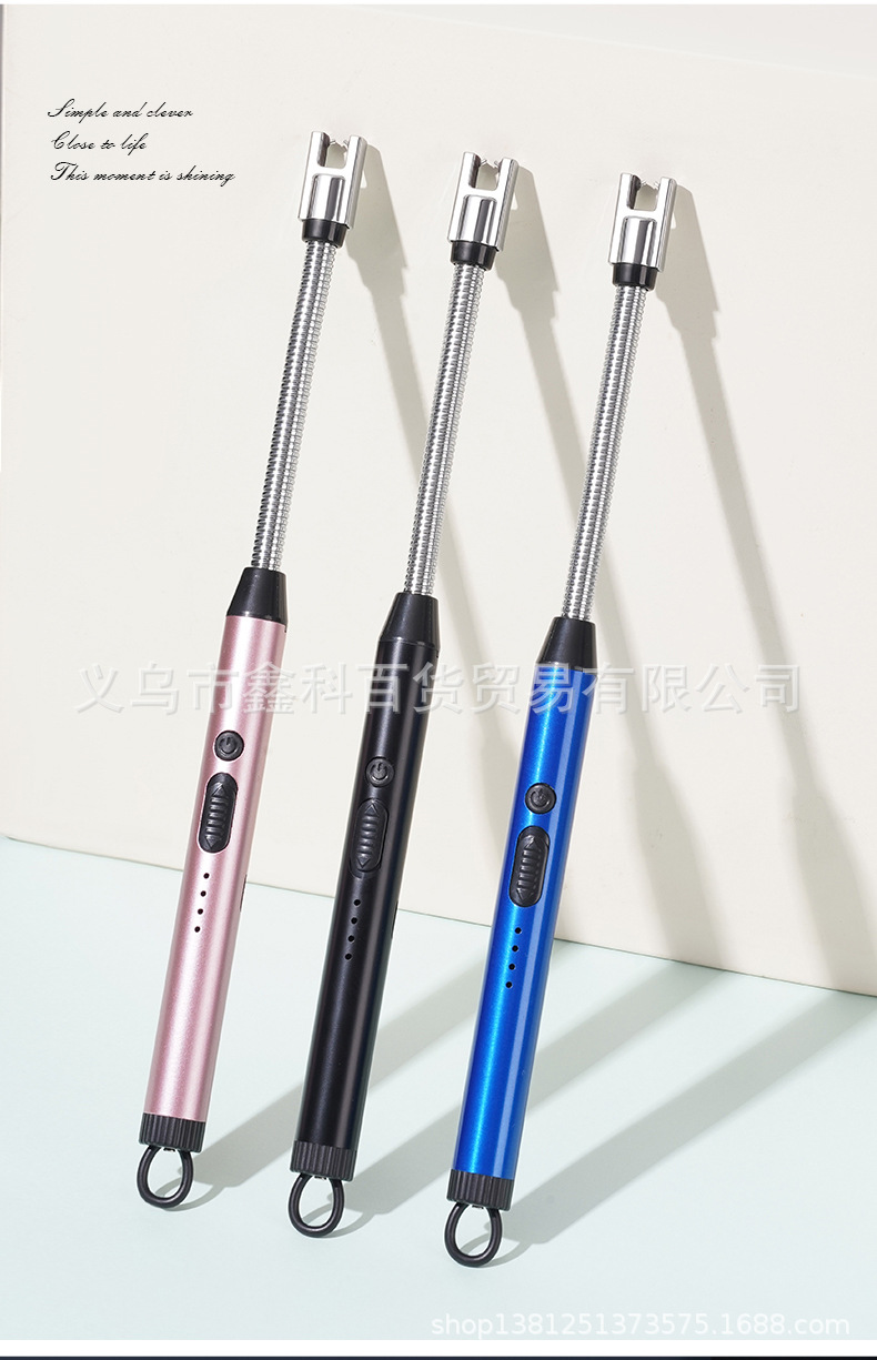 新款815-2高效便捷厨用点火器Type-C充电爆品香薰蜡烛点火详情3