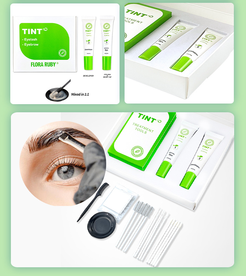 Cross-border Beauty FR Eyelash and Eyebrow Dye Liquid Set Waterproof Quick-Drying Eyebrow Dye Wholesale on Amazon 01 pic 10