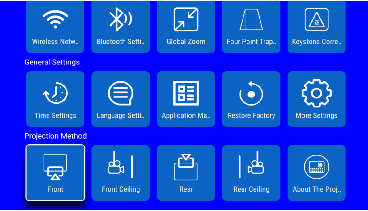 跨境H713爆款hy300投影仪1台logo也制作海外安卓11家用户外便携详情6