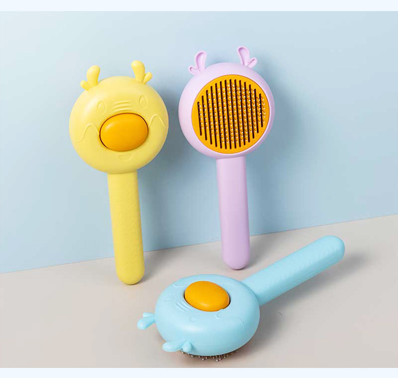 Saiya Pet Zodiac Series Dragon Comb Pet Hair removal comb Cat and dog hair removal floating hair pet products pic 9