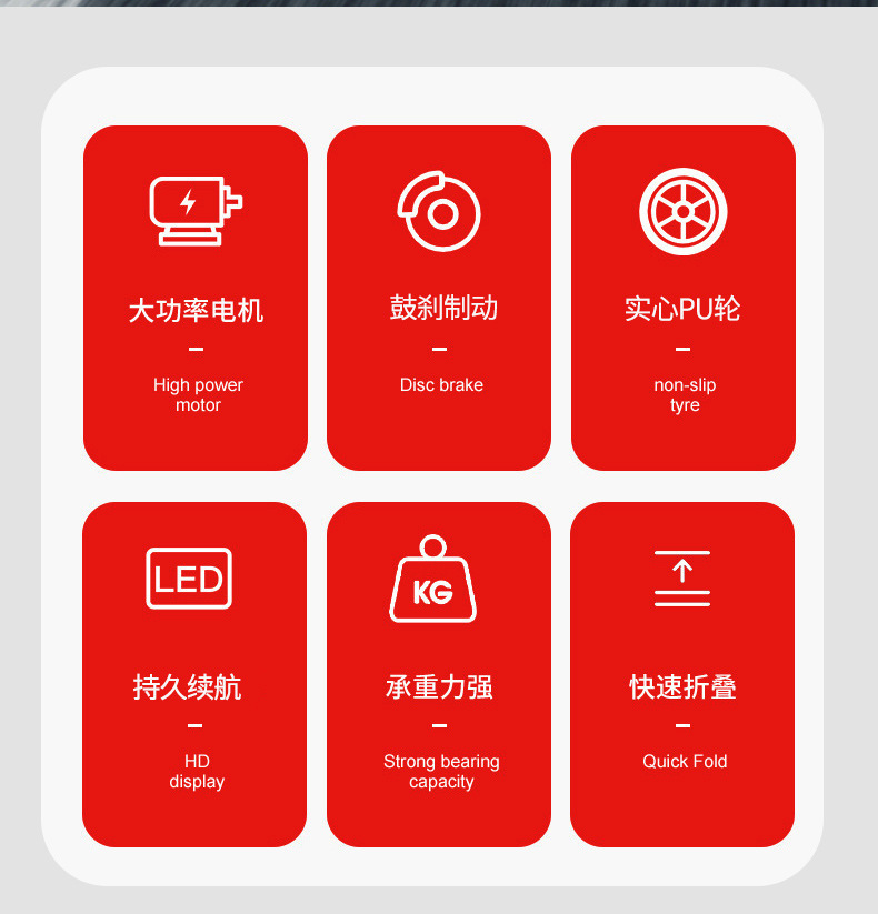 小冲浪两轮儿童玩具车 迷你快捷PU轮折叠小型便携女士电动滑板车详情5