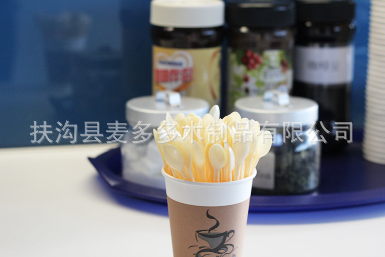 【 Lightning Delivery 】 Disposable coffee stirrer, plastic coffee spoon, honey tasting spoon, yellow small spoon pic 19