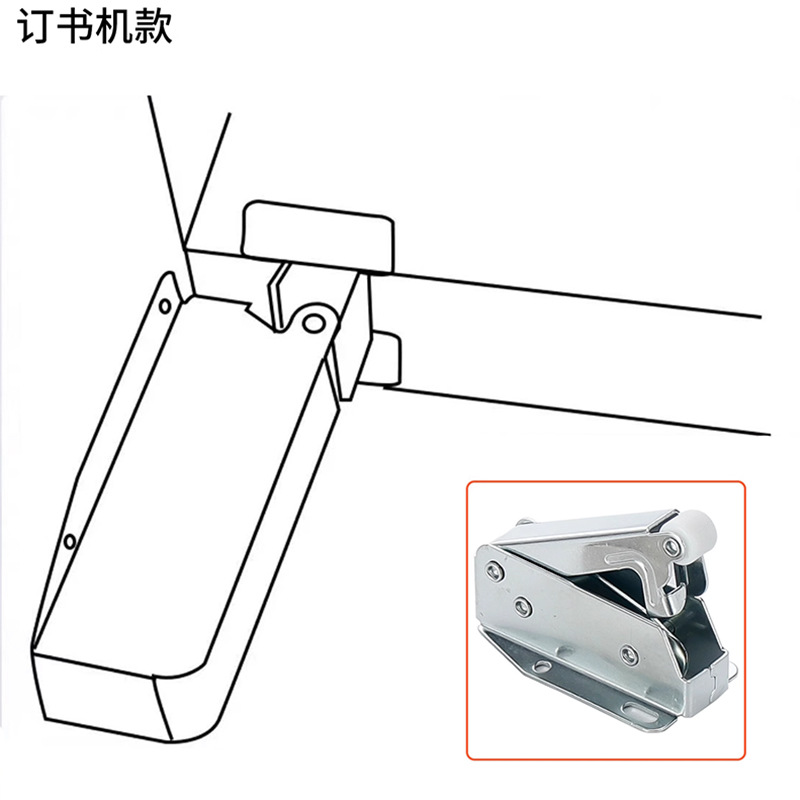 按压式弹跳门碰大勾制门吸自吸反弹器柜门自锁橱柜免拉手暗藏柜吸详情9