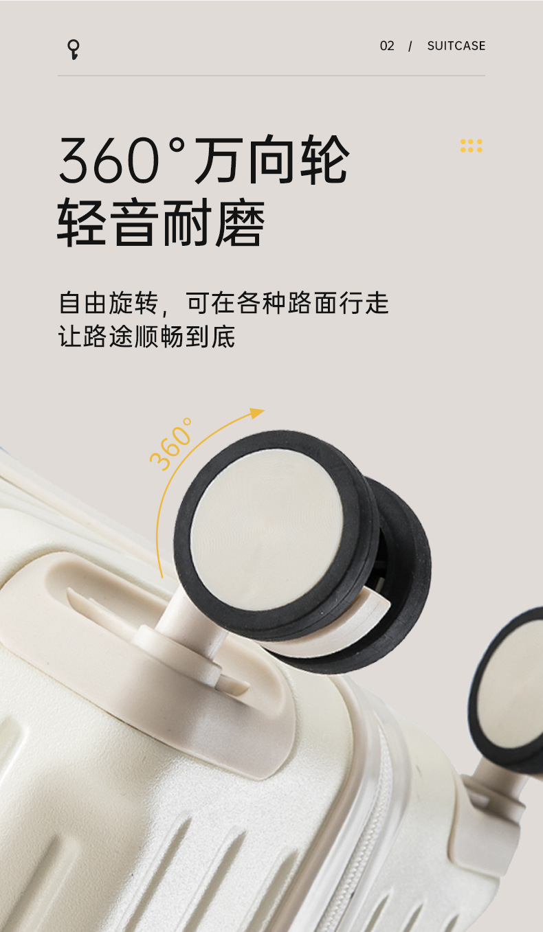 行李箱拉杆箱女2025新款登机小型密码箱旅行结实耐用加厚款箱包详情10