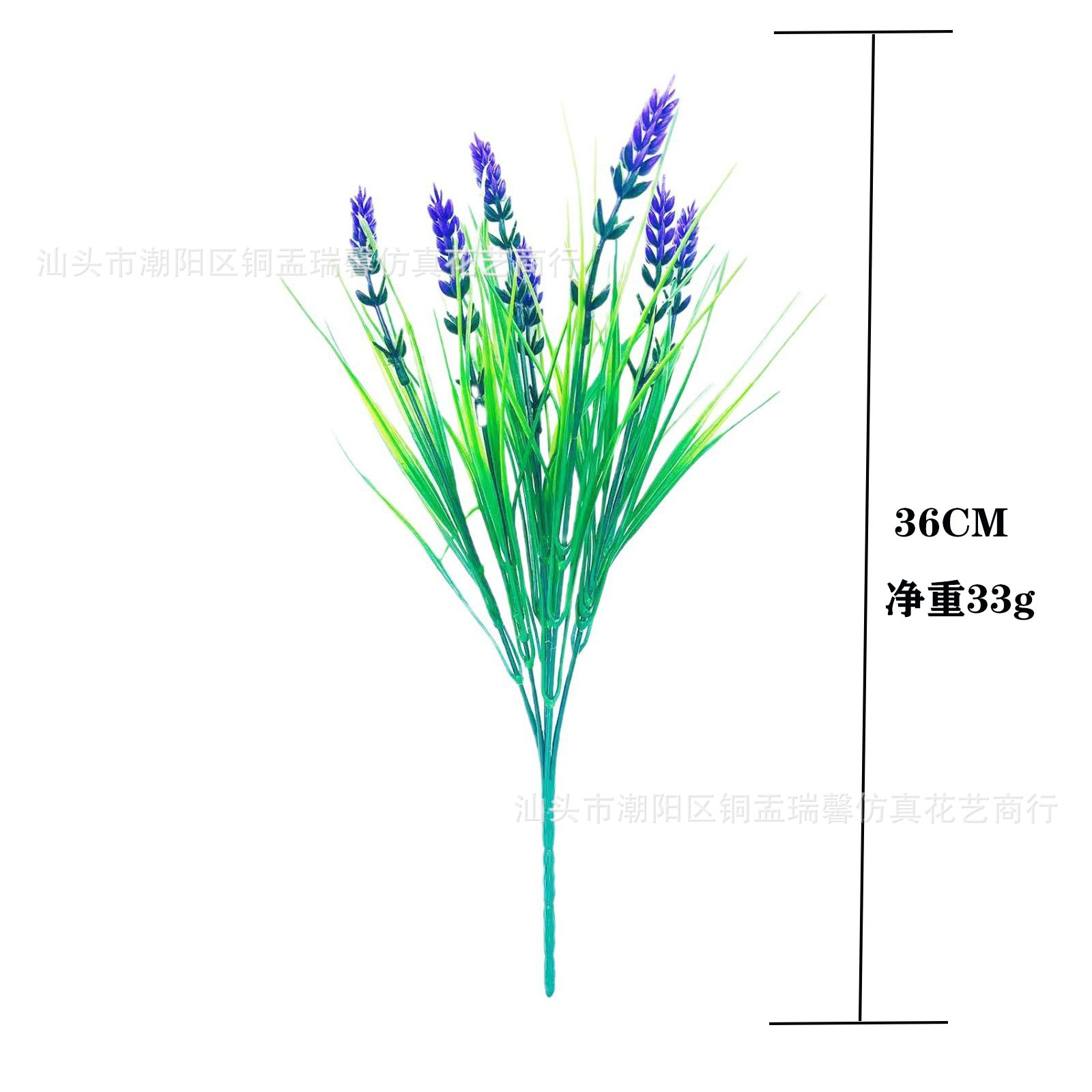 亚马逊户外人造花 仿真薰衣草仿真绿植家居装饰人造花假花批发详情1