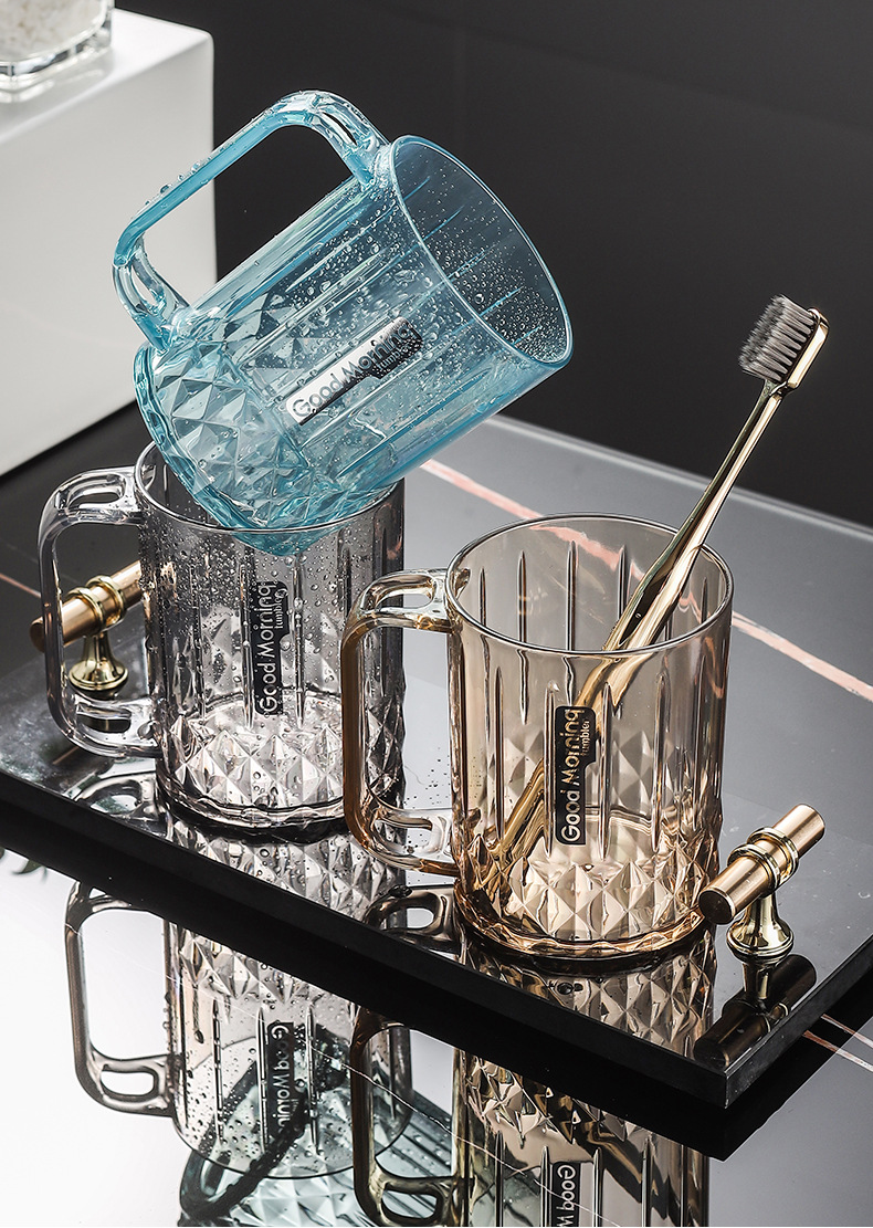 Wholesale of high-end household toothbrush cups with high appearance standards, couple washing cups, and creative toothbrush cups for student dormitories pic 14