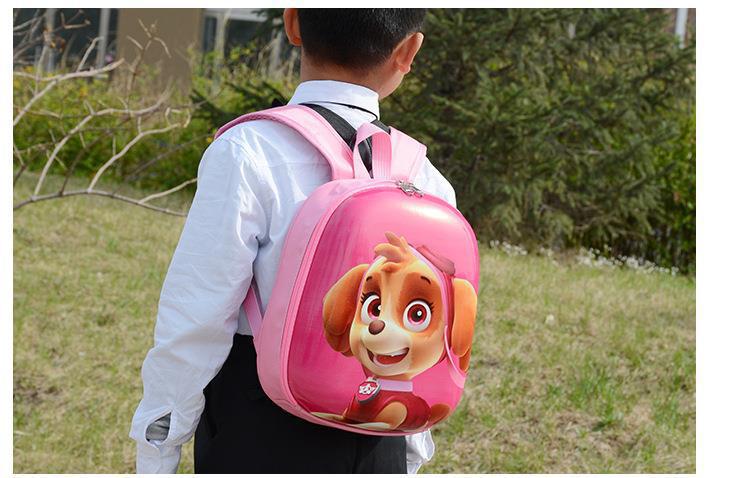 儿童书包硬壳汪汪队小朋友幼儿园卡通2-3-5岁女童男童双肩背包详情20