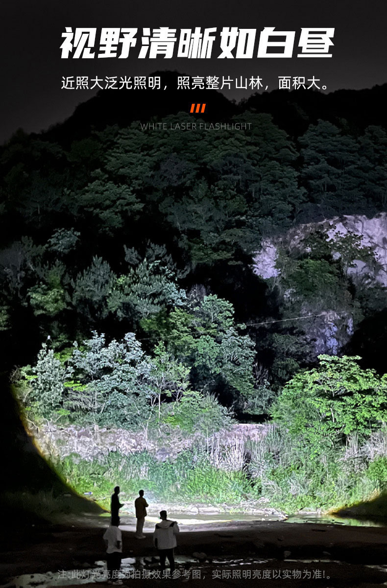 90 3手电大功率A40手电筒户外照明强光手电筒详情10