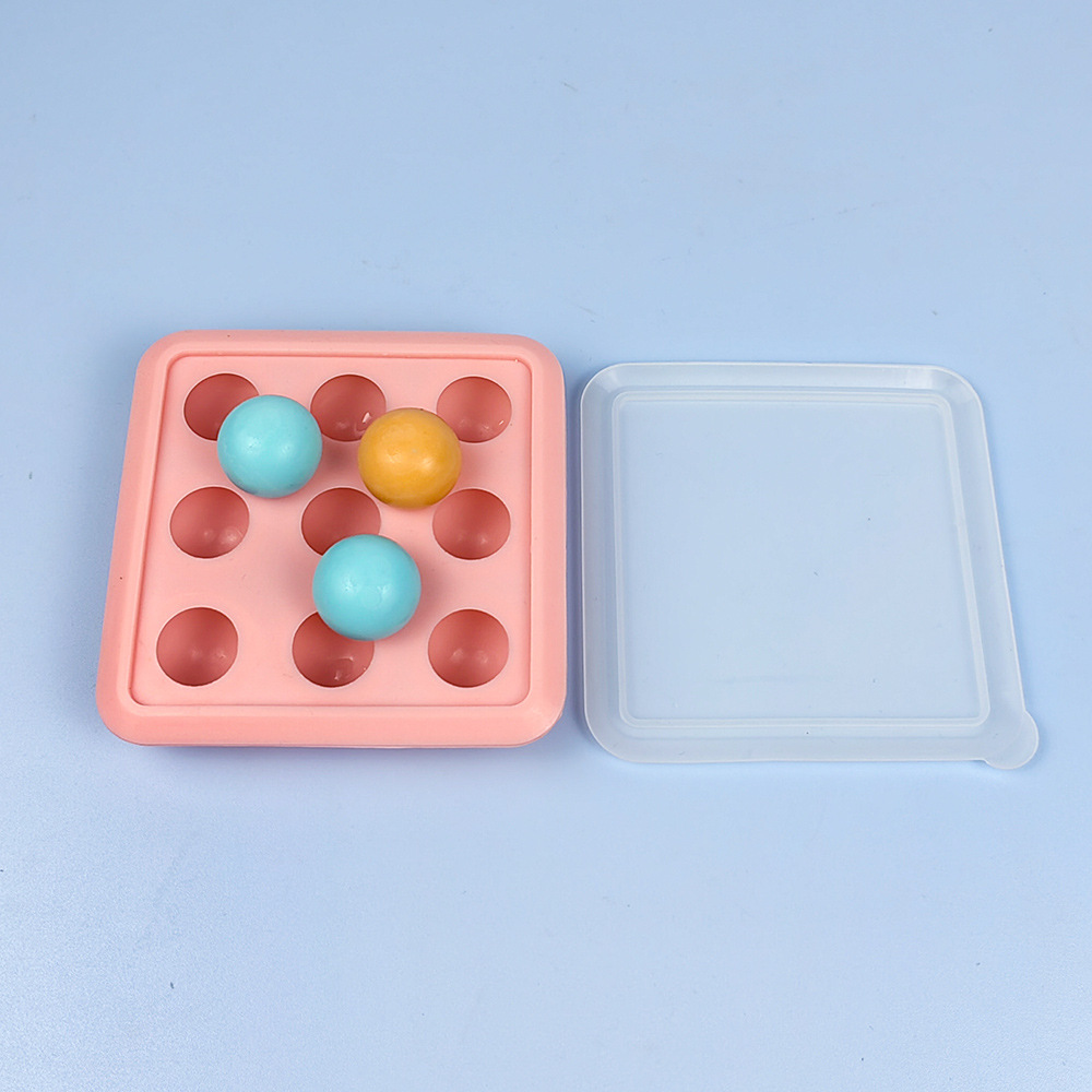 Food-grade custard, runny filling, round balls, ice cubes, candies, chocolate beans, silicone molds with LIDS, silicone ice hockey molds pic 18