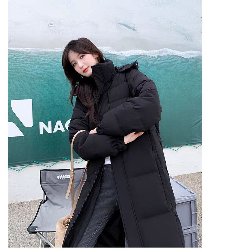 2025新款羽绒服女中长款中戏羽绒服长款过膝加厚白鸭绒羽绒衣外套详情10