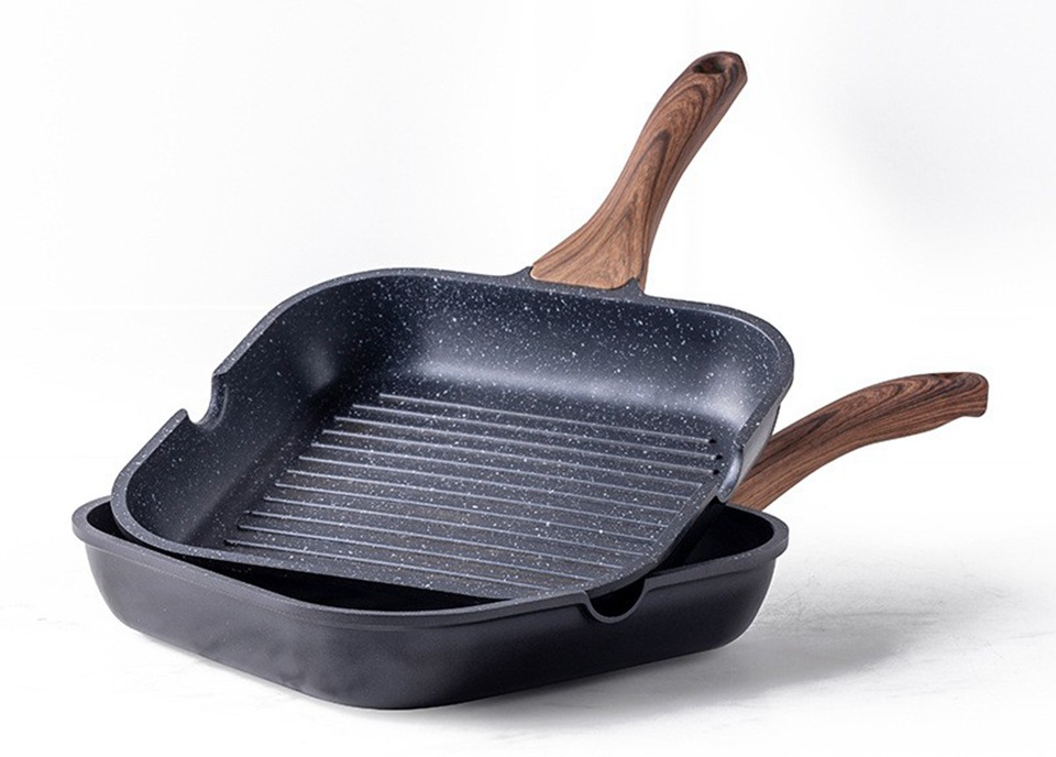 麦饭石专用牛排煎锅早餐锅煎蛋多功能家用不粘平底锅小关老师同款详情8