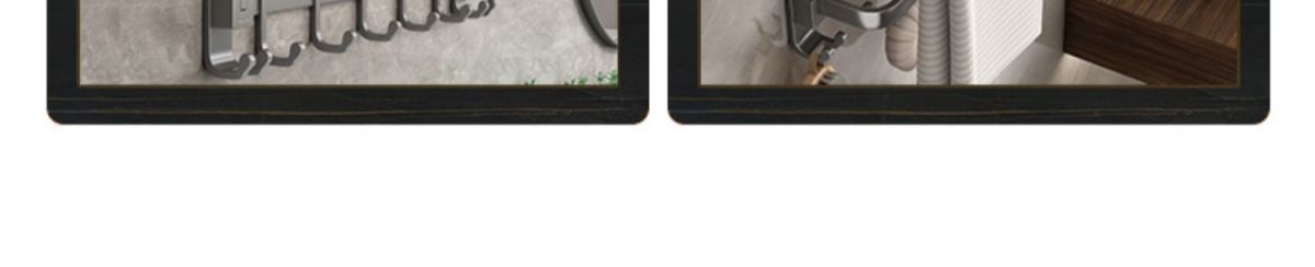 枪灰色免打孔毛巾架卫生间太空铝毛巾杆厕所置物架壁挂浴室卫浴详情21