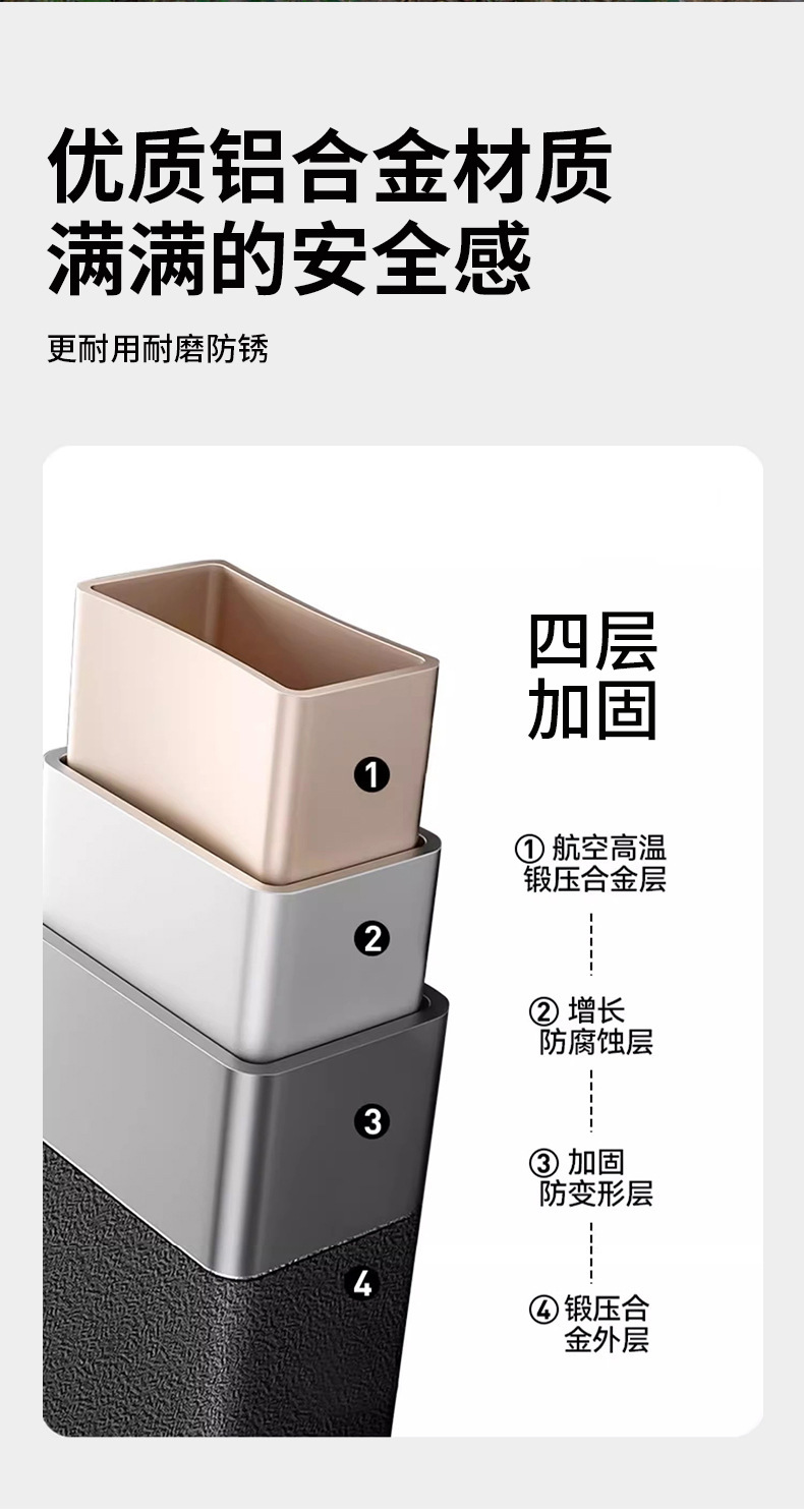 升级款三片战术桌折叠桌户外用品露营桌椅月亮椅老人用详情11