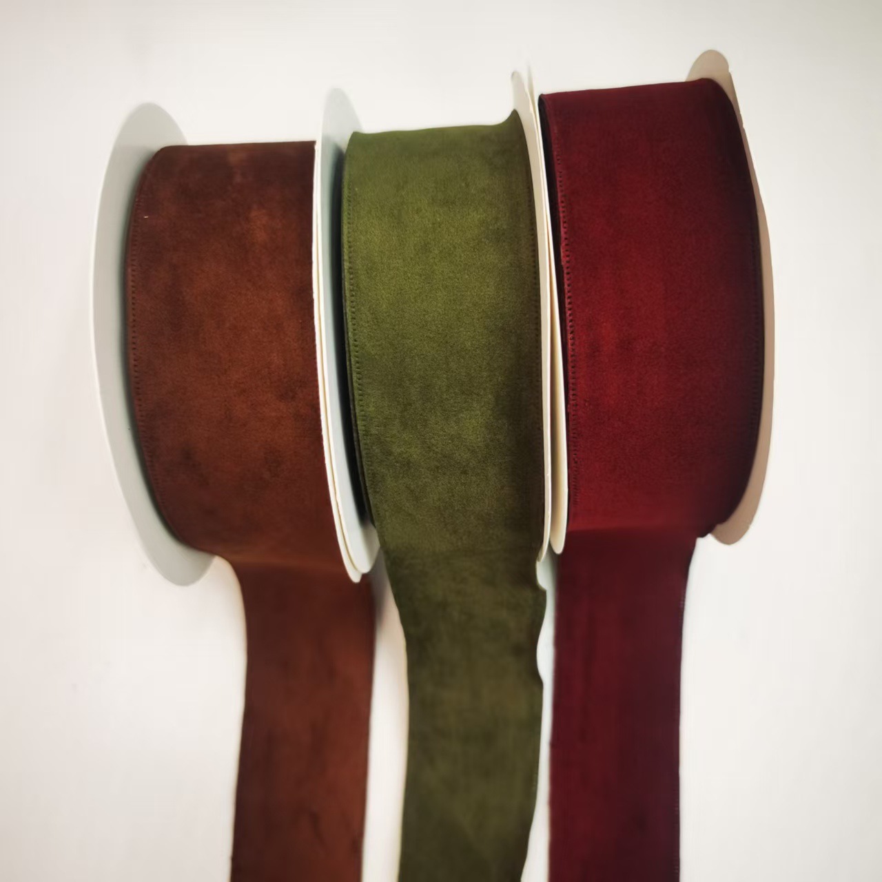 Double-sided suede velvet ribbons, clothing, toys, shoes, hats, accessories, bows, gifts, gift boxes, packaging ribbons, 50 yards per roll pic 7