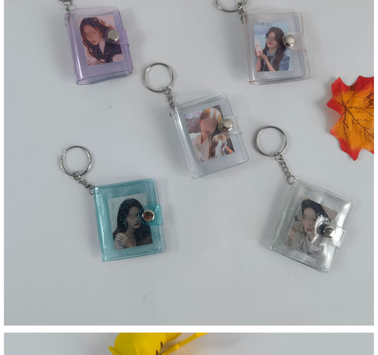 批发供应迷你1寸2寸相册带钥匙扣大头贴相册儿童成长小相册详情12
