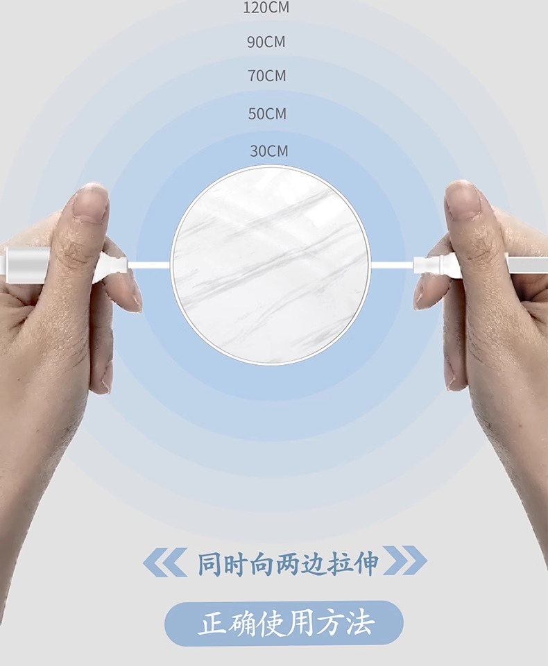 包邮一拖三数据线伸缩三合一快充线66W手机充电线创意礼品车载线详情10