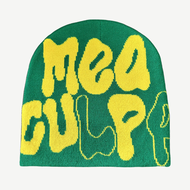 Amazon cross-border bestsellers: knitted hats for men and women, jacquard hats, popular hats from Europe and America, hip-hop hats, letter hats, AliExpress from Europe and America pic 34