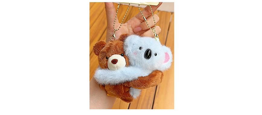 Best friend style puppy plush keychain schoolbag pendant pic 9
