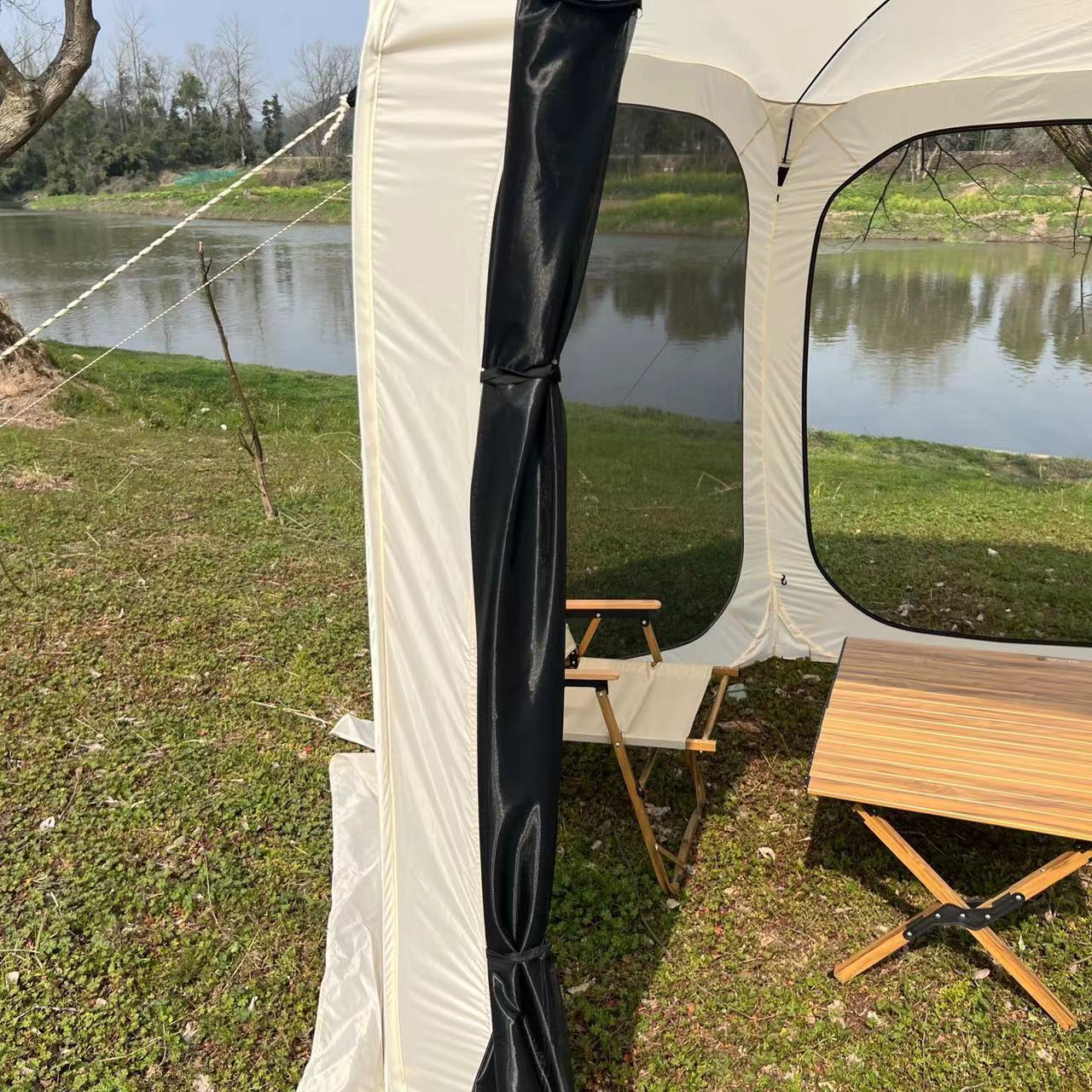 Four Seasons New outdoor ventilation and breathable leisure camping tent, quick-opening, foldable and portable mesh outdoor tent pic 10