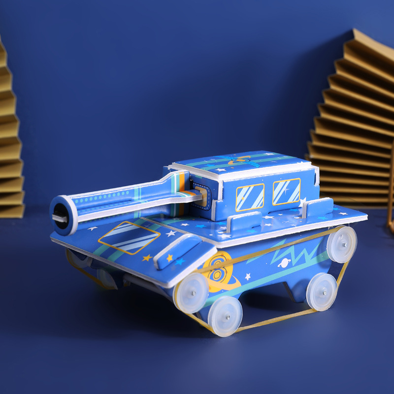 博燃diy科技小制作kt板益智玩具手工拼图小学生STEAM科教实验玩具详情2