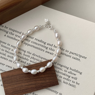 925通体纯银珍珠碎银子戒指女小众设计ins风个性小众设计感闭口指详情1